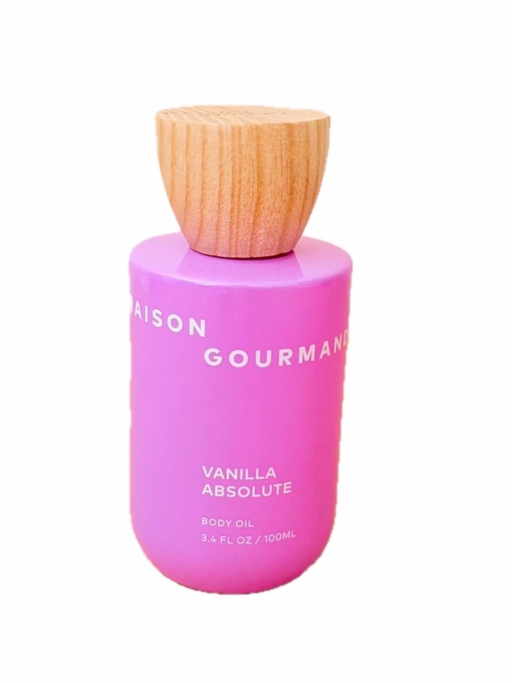 NWOB Maison Gourmand Body Oil in Vanilla Absolute 3.4 Fl oz